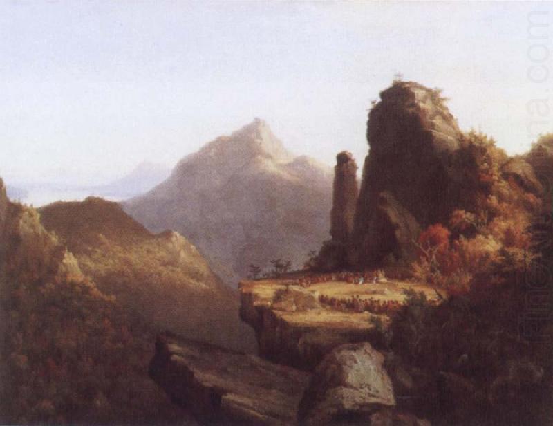 Thomas Cole The last of the Mohicans china oil painting image